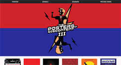 Desktop Screenshot of postersofdiscontent.com